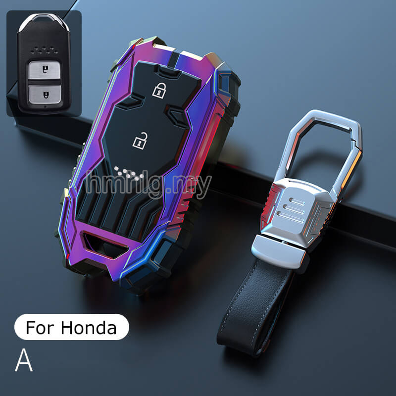 Vỏ Chìa Khóa Làm Từ Hợp Kim Kẽm Silicon Cho Honda City Hrv Brv Jazz Crv Accord Civic + Jx-02