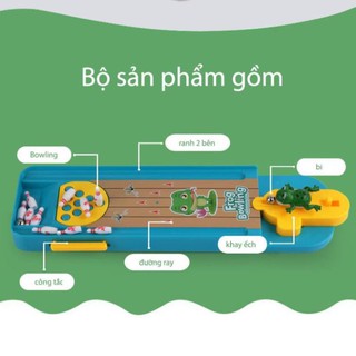 Trò chơi Ếch bắn bi ( Frog bowling)