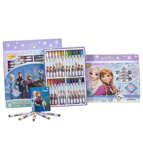 Bút sáp màu Thiên Long Disney Frozen CR-C031/FR- 24 màu