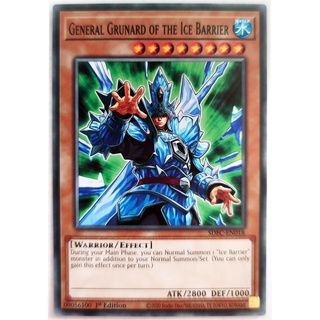 [Thẻ Yugioh] General Grunard of the Ice Barrier |EN| Common