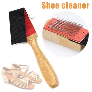 Bàn Chải Vệ Sinh Giày Khiêu Vũ Latin Đế Gỗ Tiện Dụng