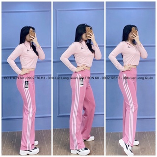 QUẦN SUÔNG DAS 3 SỌC MÀU HỒNG