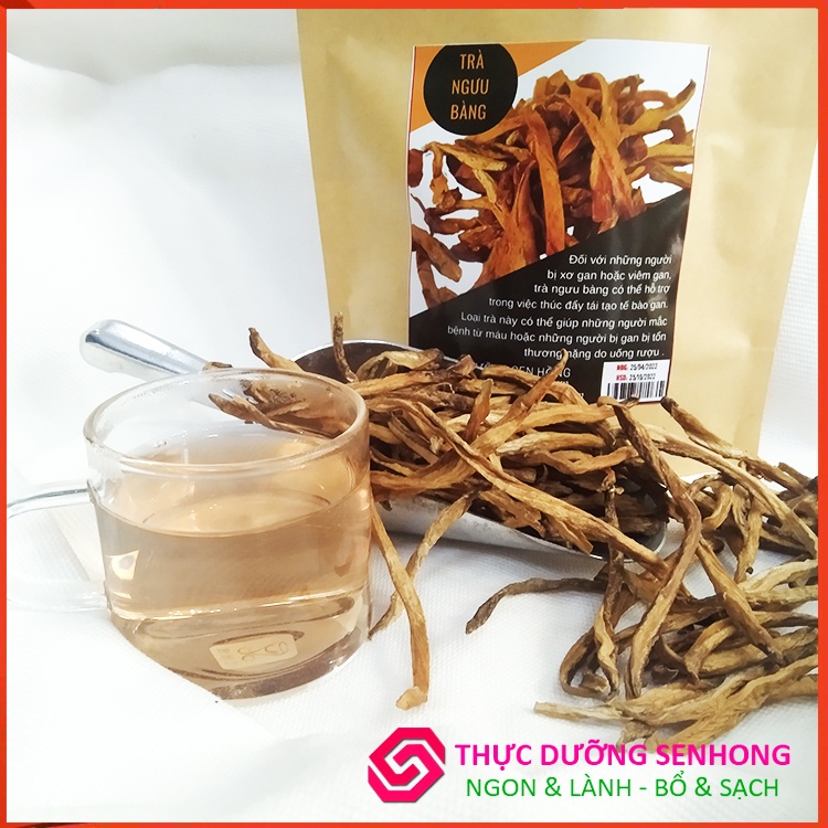 Trà ngưu bàng  Thực dưỡng Sen Hồng
