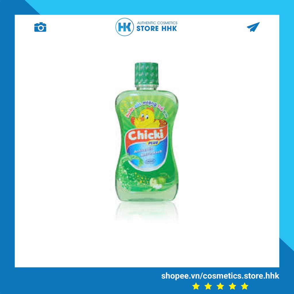 Nước Súc Miệng Chicky 250Ml - Bảo vệ Răng Miệng Cho Bé