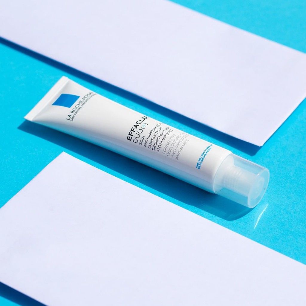 Kem dưỡng giảm mụn LA ROCHE-POSAY Effaclar Duo+ làm dịu da thông thoáng lỗ chân lông LARP04