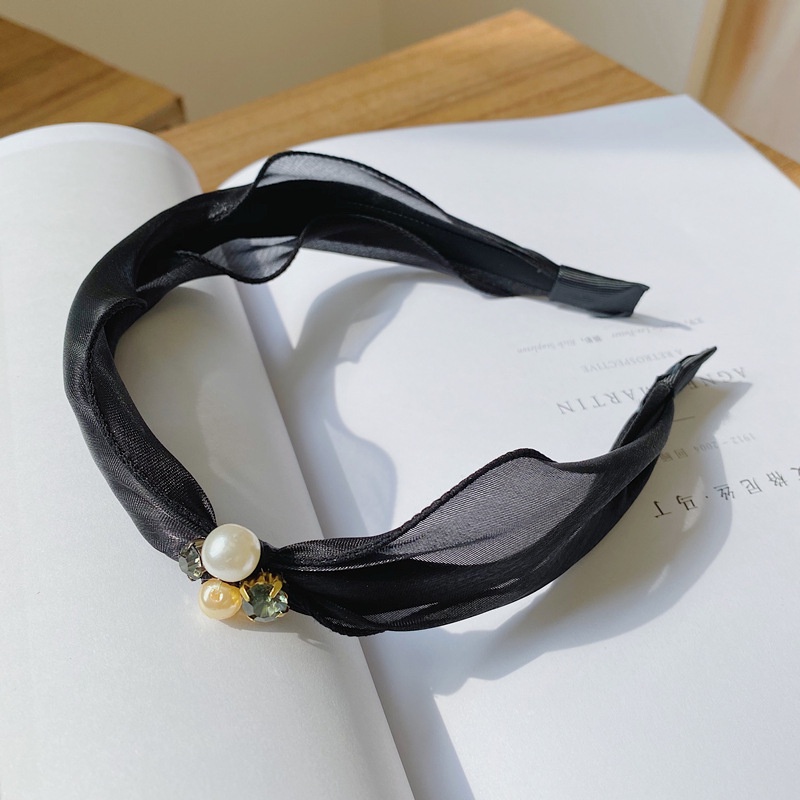 Băng Đô Đính Đá Và Ngọc Trai Thời Trang Dành Cho Nữ