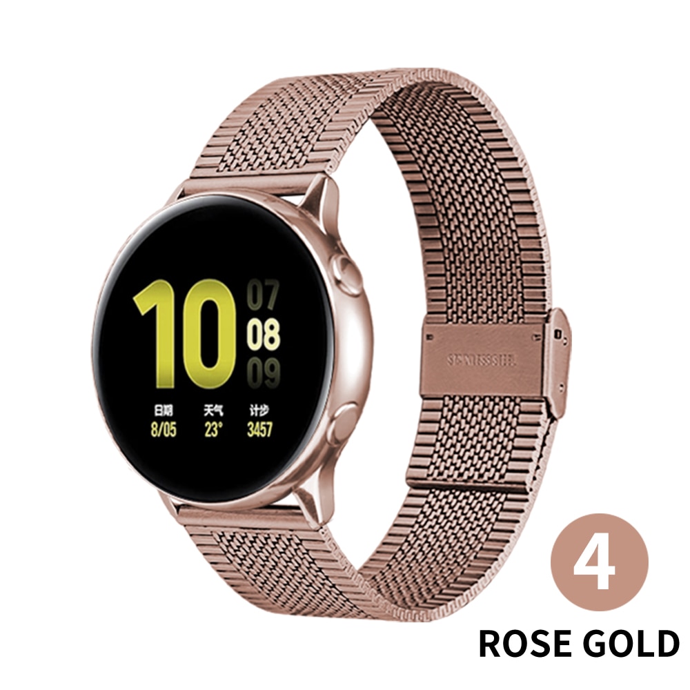 Dây Đeo Inox Cho Đồng Hồ Thông Minh Huawei Gt 22mm Samsung Gear S3 Frontier / Classic Gear S2 S 4