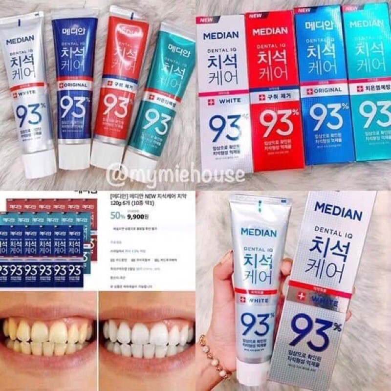 Kem đánh răng Median Dental IQ 93