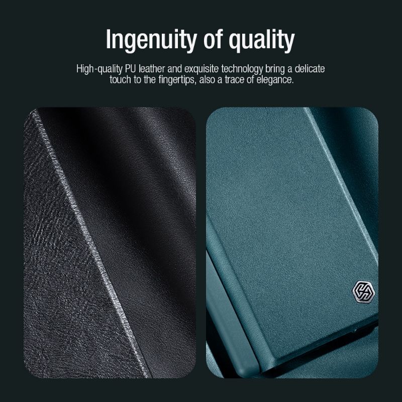 Bao Da Điện Thoại Nillkin Nắp Gập 3 5G Có Giá Đỡ Bút Cho Samsung Galaxy Z Fold3