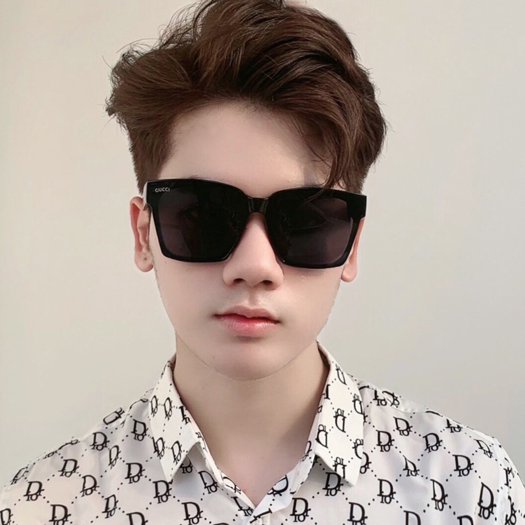Kính mát nam nữ râm đen chống nắng, mắt kính Guxì thời trang hàn quốc K517 Si_Kinh