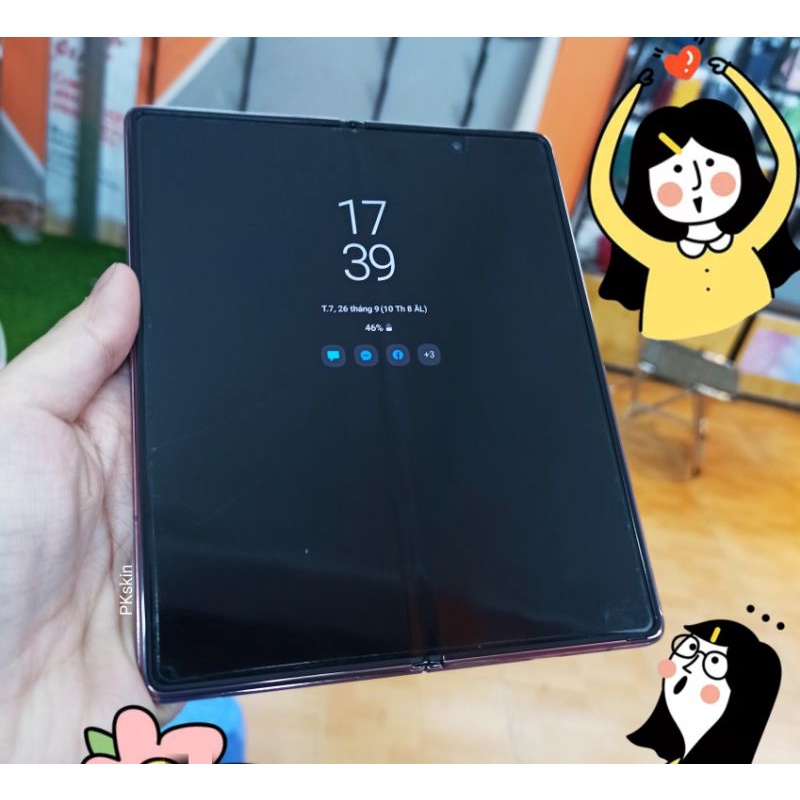 Miếng dán PPF Samsung Z Fold 1, Z Fold 2, Z Fold 3 , samsung Fold 4 ppf trong,  ppf nhám, đổi màu cao cấp