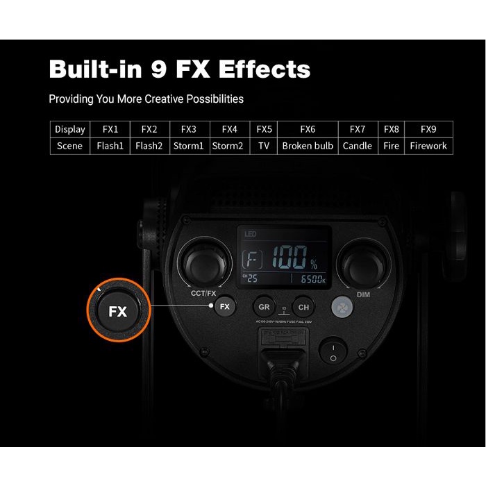 Đèn led Godox SL150 II Bi Color 2800K6500K