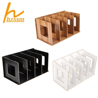 Kệ gỗ 4 ngăn đựng đĩa Cd Dvd màu nâu xinh xắn