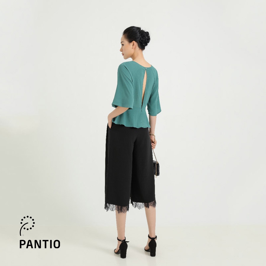 Áo sơ mi tay lỡ nơ cách điệu thời trang FAS31859 - PANTIO