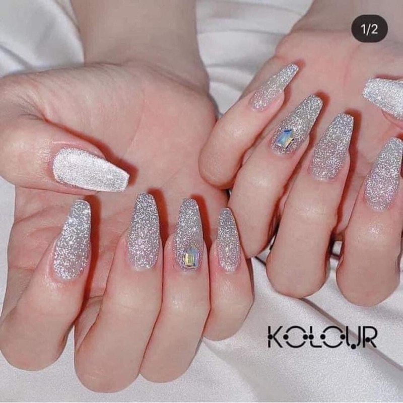 Sơn Gel  Nhũ Flast Bạc Vàng, Sơn Gel Nhũ Siêu Sáng