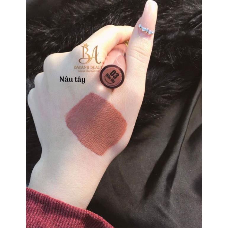 <Mua 1 tặng 1 dưỡng môi >Son B.A Beauty velvet lips_Màu Nâu Tây | BigBuy360 - bigbuy360.vn