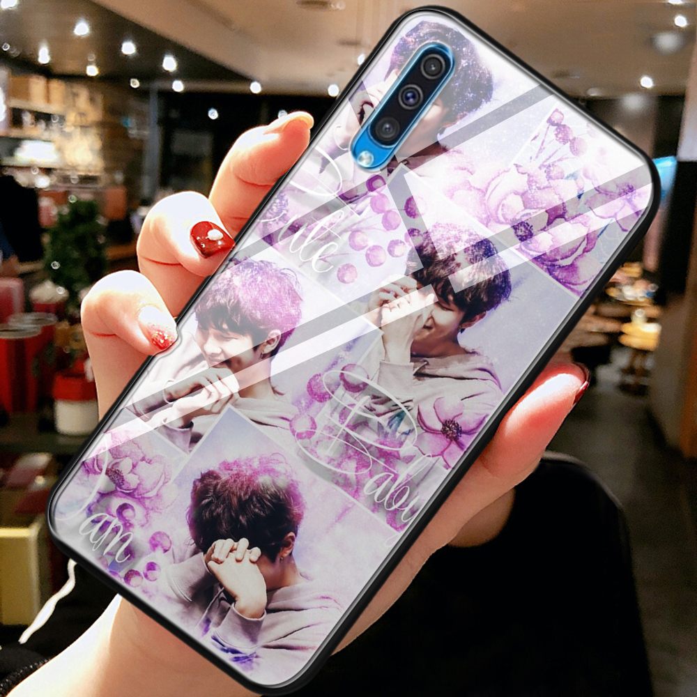 Q76 Cute new cartoon design BTS BT21 Samsung Galaxy S7 Edge S8 S9 S10 S20 Plus S20 Ultra Tempered Glass Soft Case | BigBuy360 - bigbuy360.vn