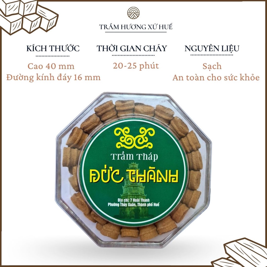 Nụ Trầm Hương - Nụ Trầm Thác Khói Xông Nhà Phong Thủy - Tự Nhiên 100% - Không Phụ Gia Hóa Chất Loại Đặc Biệt
