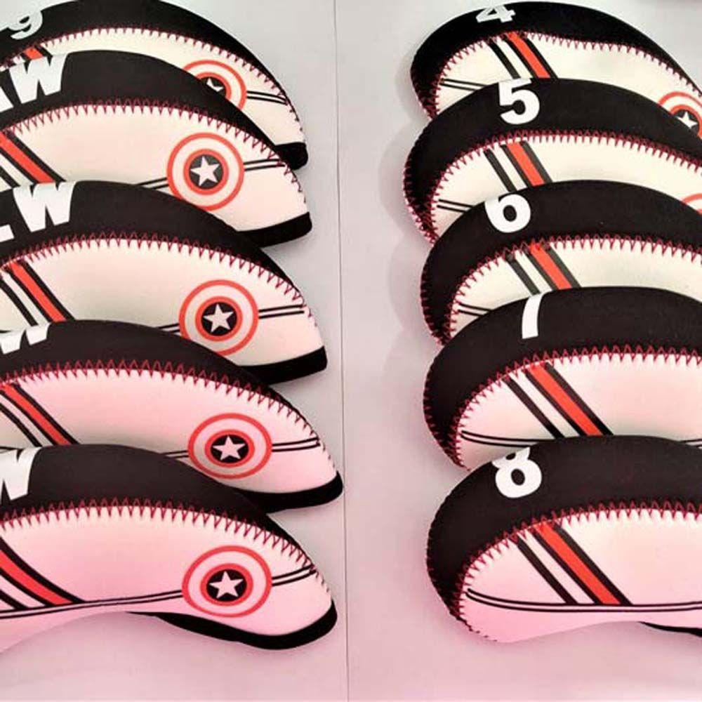 Vỏ Bọc Đầu Gậy Đánh Golf Chất Liệu Cao Su Tổng Hợp Có Số Cho BERNARDO 4 5 6 7 8 9 SW PW LW AW