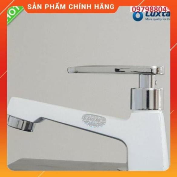 Vòi lavabo rửa mặt Cao cấp gật gù Luxta L1114WT3, bảo hành 03 năm