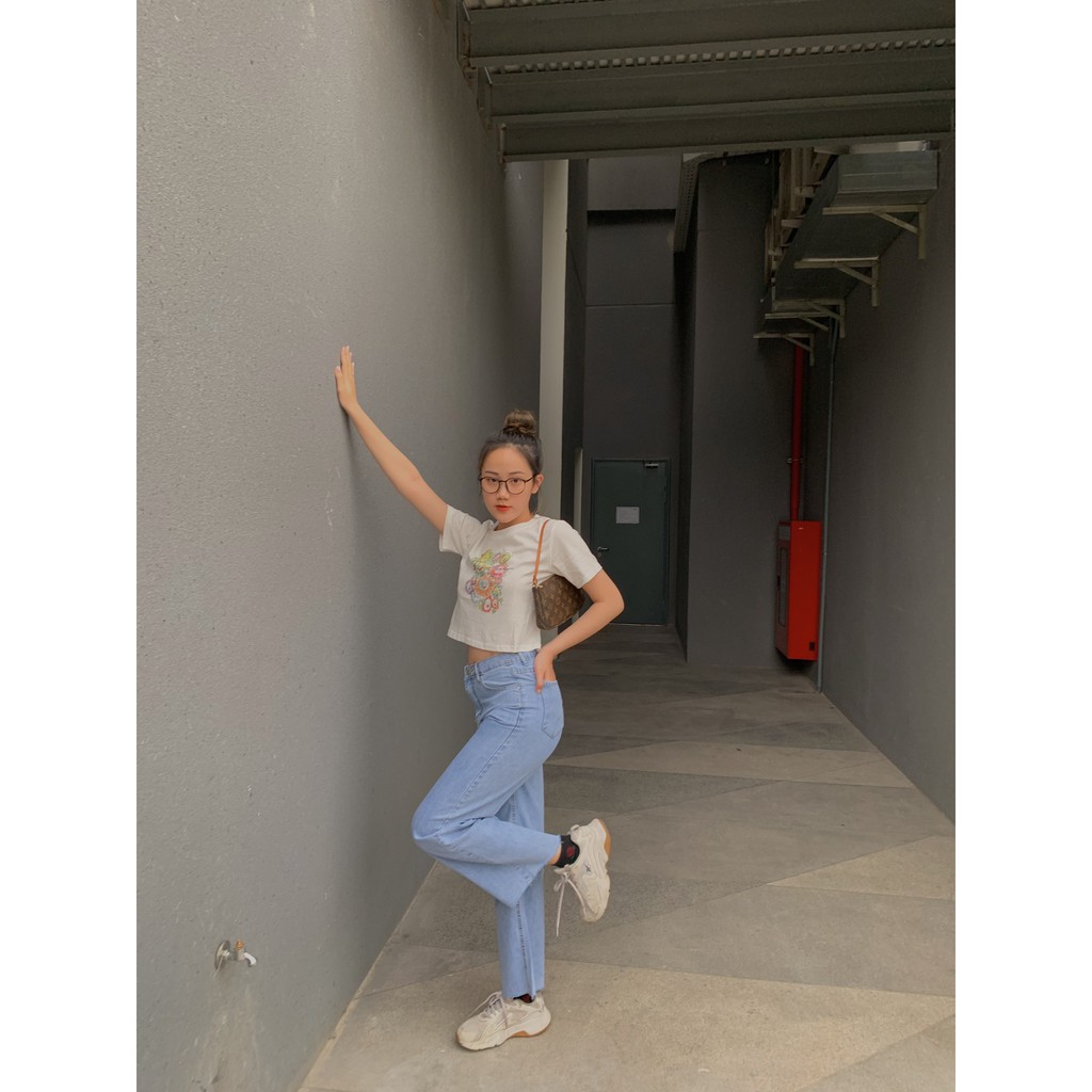 quần ống rộng jeans QB185 1994closet