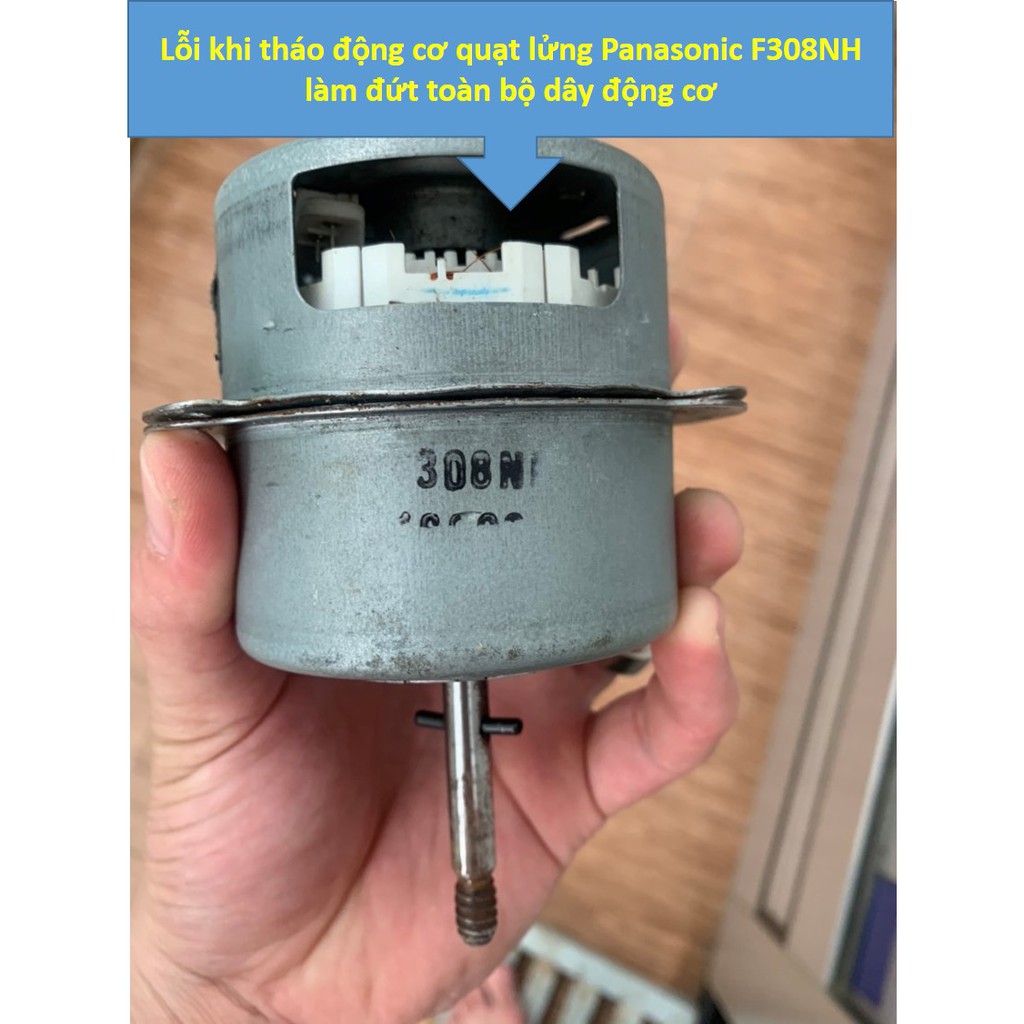 Động cơ quạt lửng Panasonic F308NH chính hãng