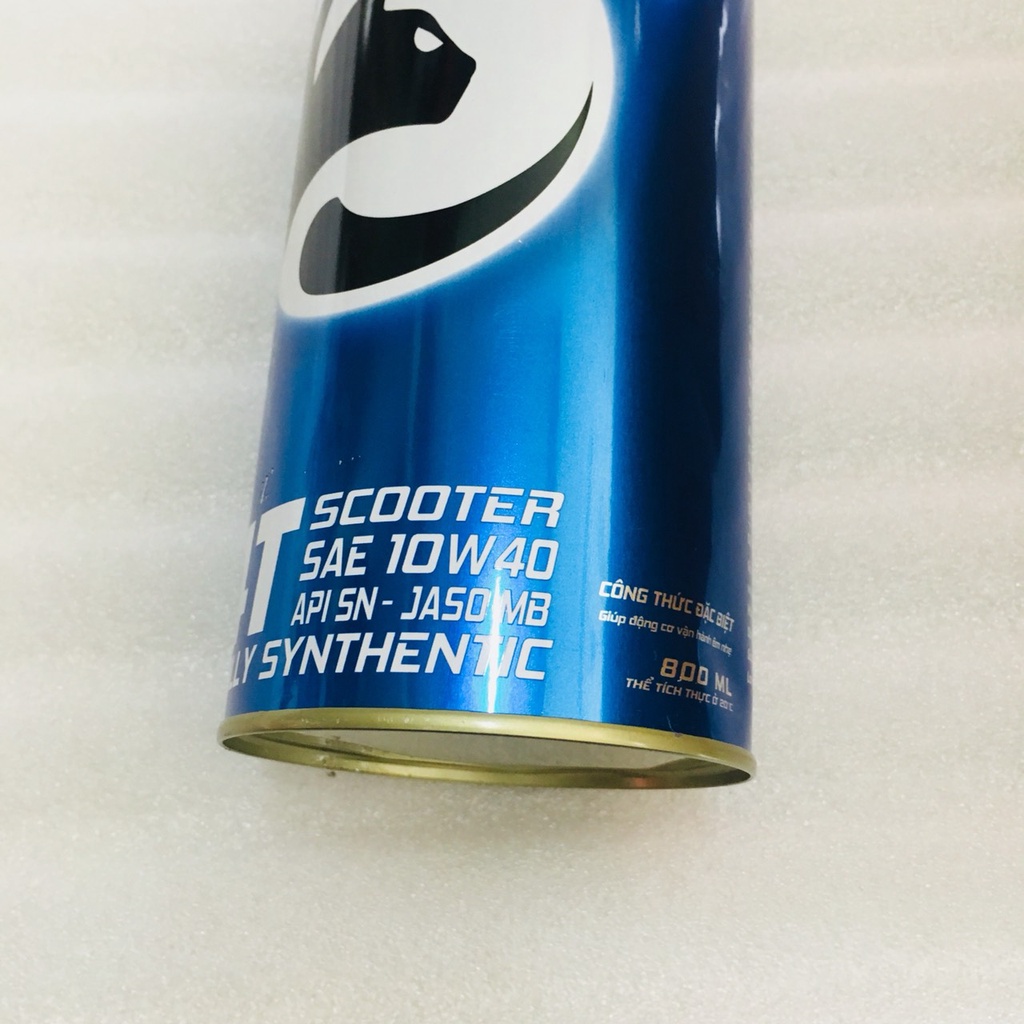 Nhớt Xe Tay Ga 4 thì CATTA 10W40 Fully Synthetic 800ML