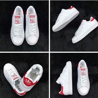 [FULL BOX ] Giày Adidas Stan Smith trắng gót đỏ