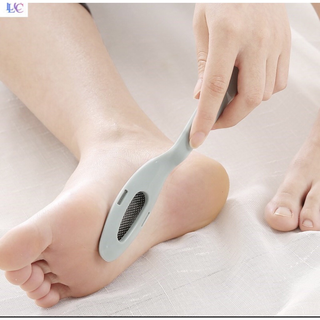Dụng cụ chà gót chân, tẩy tế bào chết 2in1 cho gót hồng dáng xinh