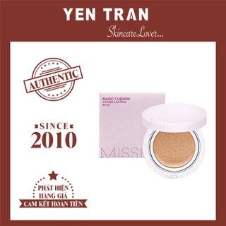 Phấn Nước Kiềm Dầu Missha Magic Cushion Cover Lasting SPF50