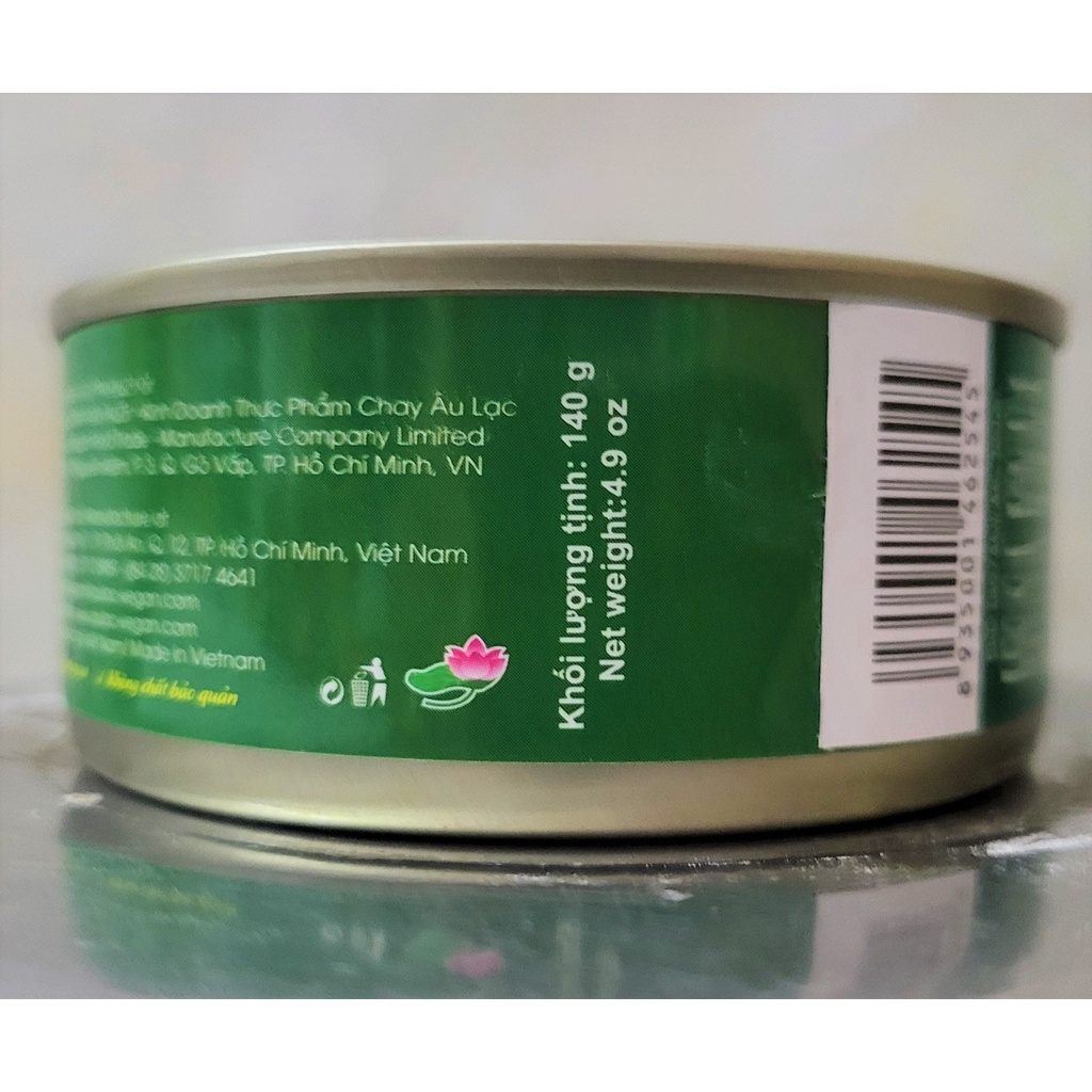 [Hộp 140g] HEO 2 LÁT CHAY [VN] ÂU LẠC Vegan Pork Meat Slice