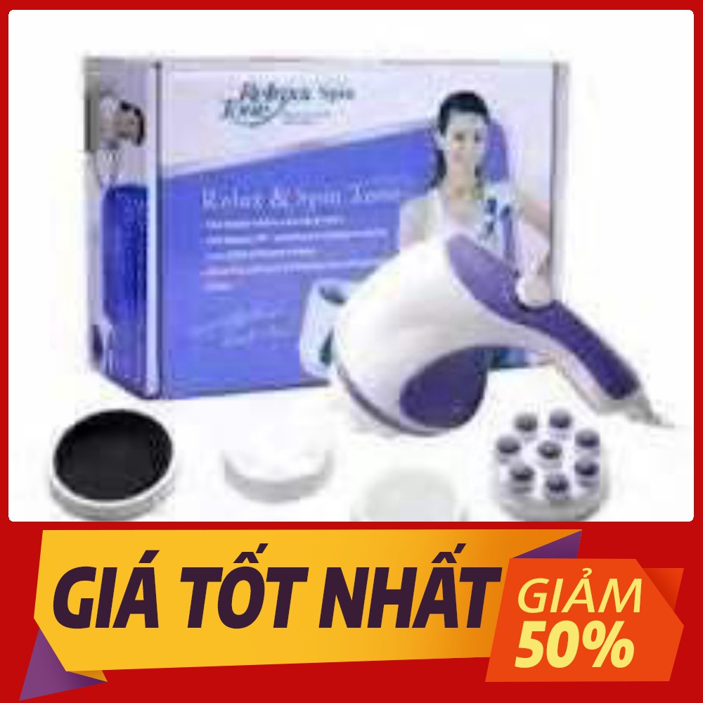 [Sale toàn shop] Máy massage toàn thân cầm tay Relax &amp; Spin Tone