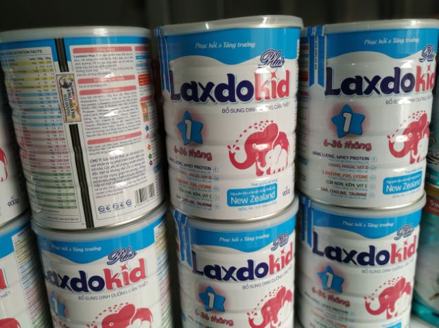 [thanh lí giá rẻ] laxdokid hộp 900g số 1