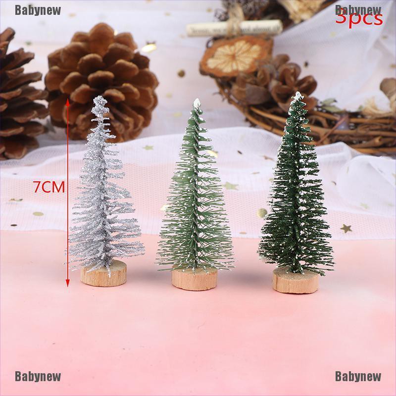 3 Cây thông Noel mini trang trí đơn giản đẹp mắt