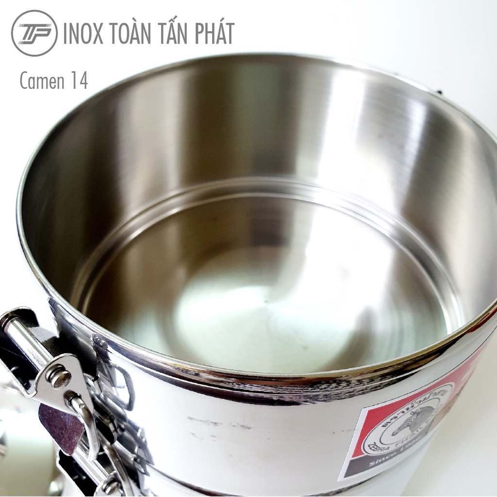 Camen Inox 14cm Đựng Thực Phẩm - Inox 304
