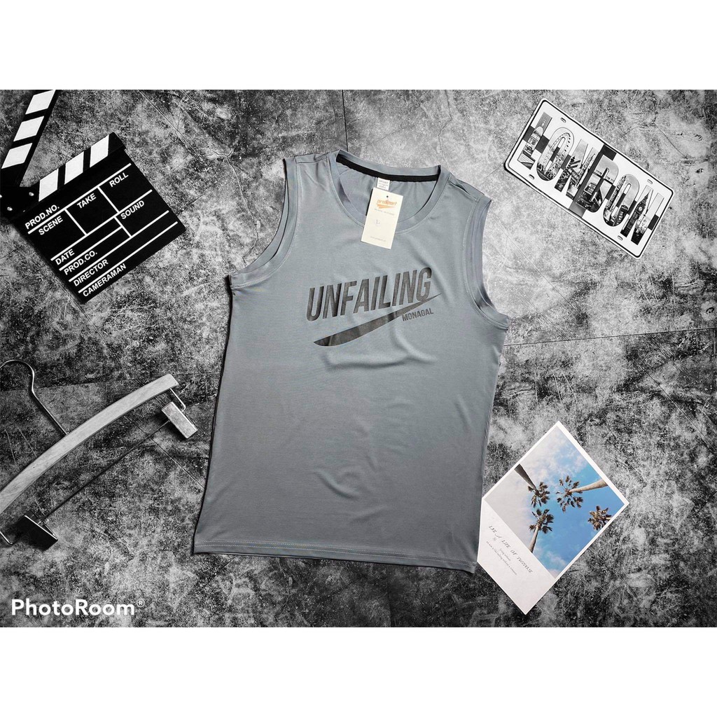 [Siêu Hot] Áo Ba Lỗ Nam Thể Thao, Chất Thun Lạnh Co Giãn 4 Chiểu ( Video + Ảnh Shop Tự Quay) - AN01