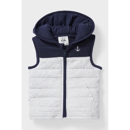 Áo gile chần bông C&A sz 3-24M