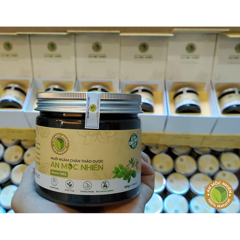 [𝐅𝐫𝐞𝐞 𝐒𝐡𝐢𝐩 - 𝐆𝐢𝐚́ 𝐓𝐨̂́𝐭 𝐍𝐡𝐚̂́𝐭] MUỐI NGÂM CHÂN THẢO MỘC AN MỘC NHIÊN | BigBuy360 - bigbuy360.vn
