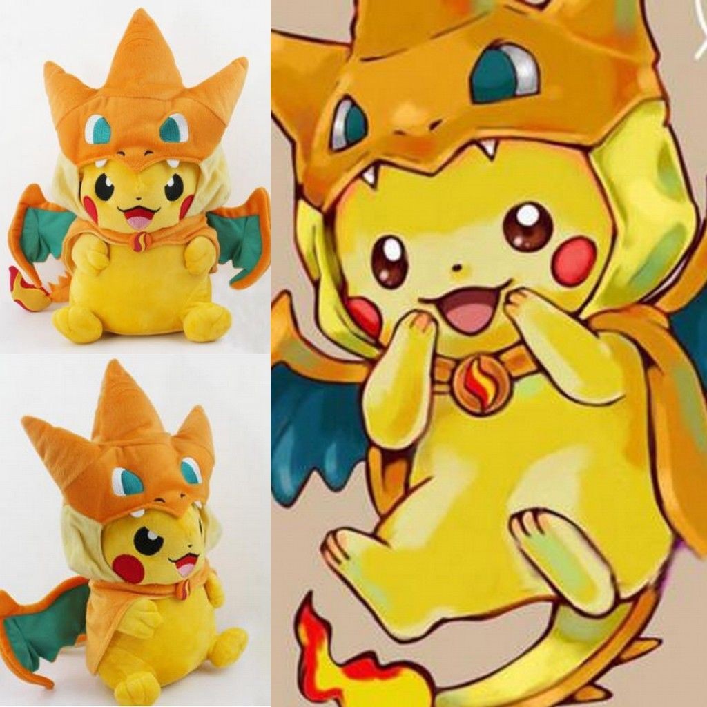 Thú Nhồi Bông Hình Pikachu Đáng Yêu Cho Bé