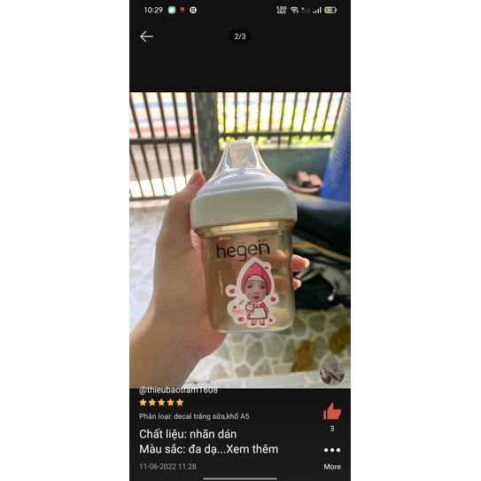 Sticker in hình và tên bé , thiết kế theo yêu cầu.