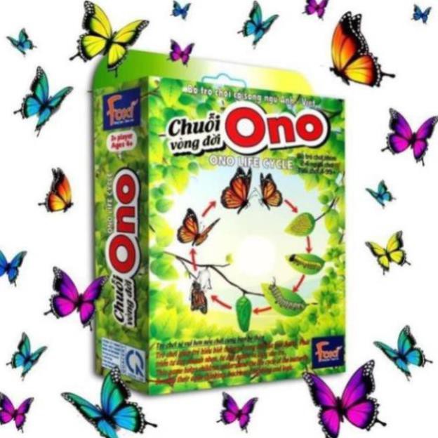 Flashcard-Chuỗi Ono vòng đời Ếch Bướm Foxi-thẻ glenndoman và boardgame thông minh--siêu rẻ.