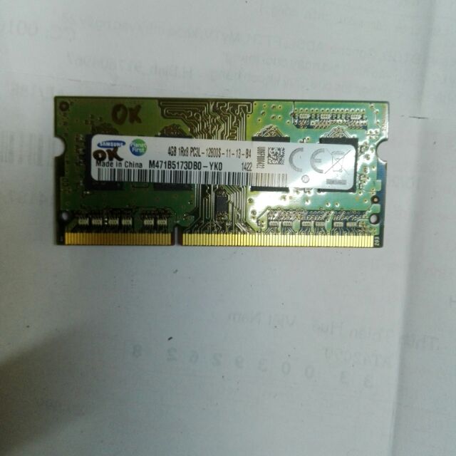 RAM 3 PC3L DDR3 4G Laptop hoặc PC