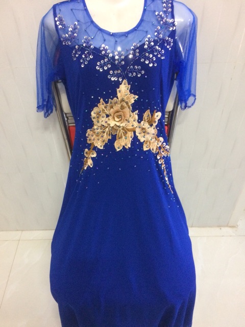 Đầm dạ hội trung niê ln form lửng BN9