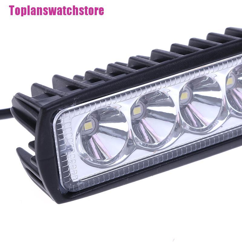 Thanh Đèn Led 6inch 18W 6 Bóng Chuyên Dụng Cho Xe Hơi