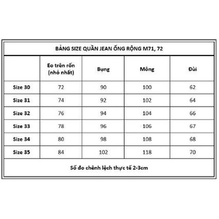 Quần Jeans ống rộng [TNT Shop Bigsize 60Kg 90Kg]