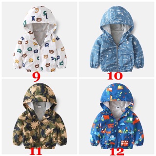 Áo khoác gió 2 lớp cho bé