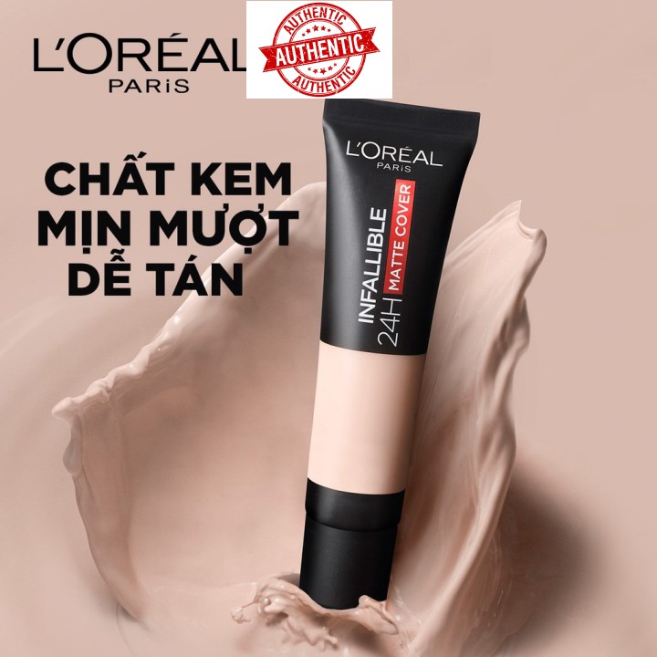[Mã giảm giá tích lũy] Kem nền Infallible 24H Matte Cover - [Coco Shop]