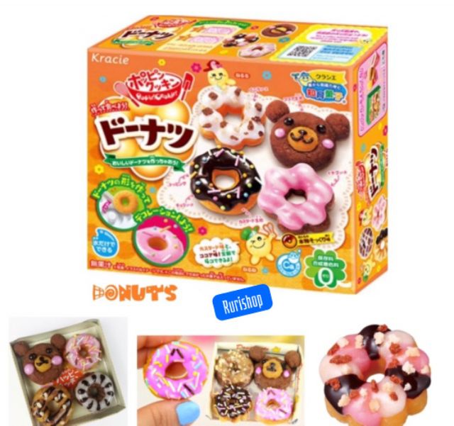 Popin Cookin làm kẹo, kem, bánh, tạo hình nhân vật_ Đồ chơi giáo dục Nhật Bản