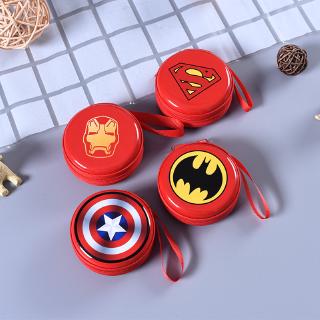 1 Ví Tròn mini Bằng Thiếc Họa Tiết Hoạt Hình Dễ Thương