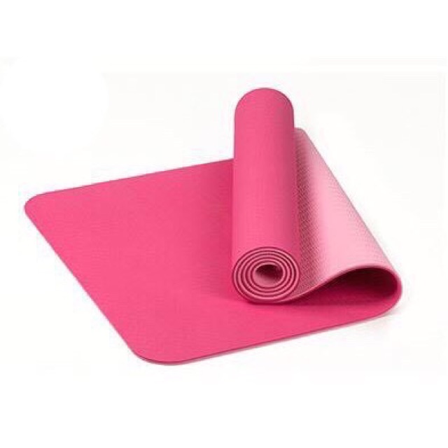 Thảm tập YOGA - GYM tpe 2 lớp 6mm cao cấp